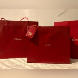 Cartier Shopping Bags